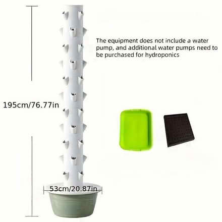 Photo of free 11 Layer Vertical Hydroponic Tower Vegetable Grower, Soilles (Hawkinge CT18) #1