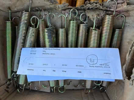 Photo of free Nineteen trampoline springs 8.5 inches long (Surbiton KT6) #1