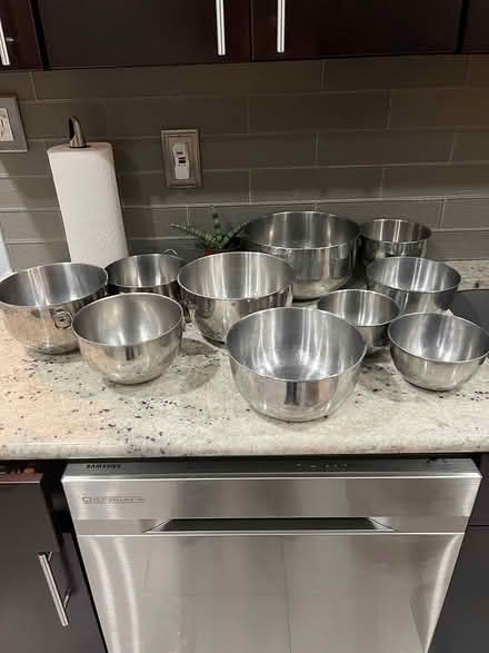 Photo of free Stainless Steel Mixing Bowls (East Flatbush Brooklyn) #2