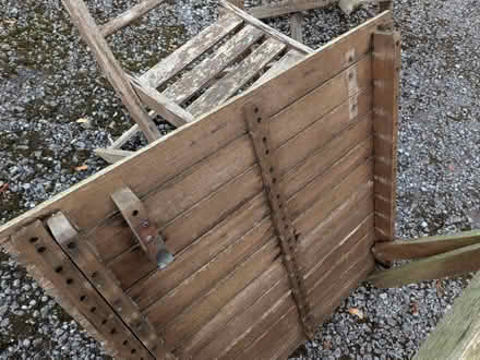 Photo of free Teak patio set for restoration/upcycling (Linslade LU7) #3