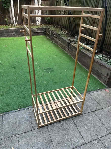 Photo of free Bamboo Clothes Rail (Dollis Hill NW2) #1