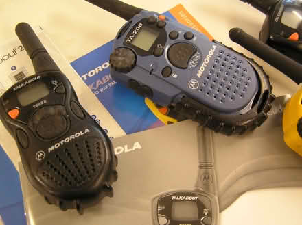 Photo of free Motorola 2 way radios (4) (West Moors BH22) #3
