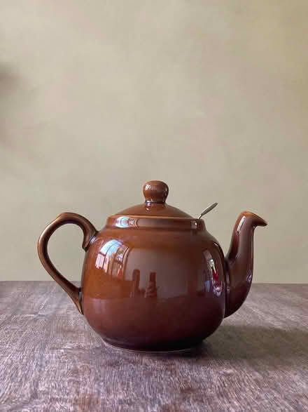 Photo of free "Brown Betty" Teapot & Strainer (Islington EC1) #1