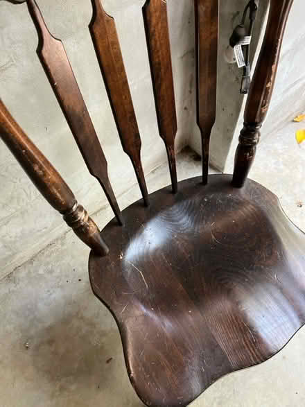 Photo of free Wood dining chair (Petworth/16th St Heights) #2