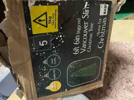 Photo of free Artificial Christmas tree (ME5 Lordswood) #1