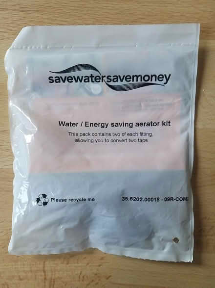 Photo of free Tap inserts, water / energy saving aerator kits (Penwortham PR1) #2