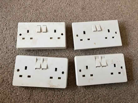 Photo of free 4 wall sockets (Longbarn WA2) #1