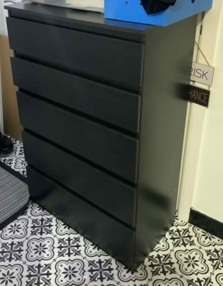 Photo of free IKEA brown 5 drawer chest (Erith DA8) #1