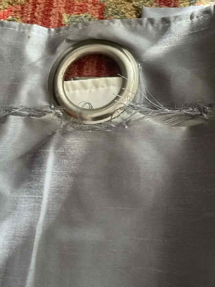 Photo of free Pair of eyelet curtains (Norbury SW16) #3