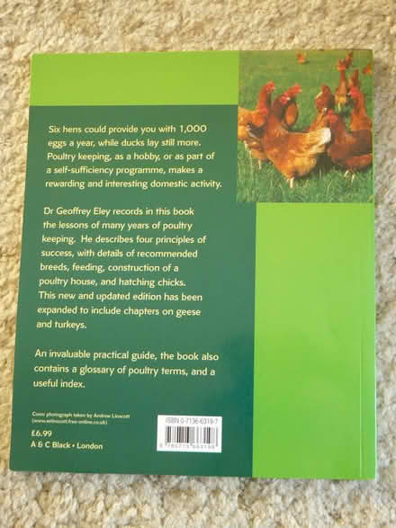 Photo of free Book: Home Poultry Keeping by Dr Geoffrey Eley. VGC (Kempsey WR5) #2