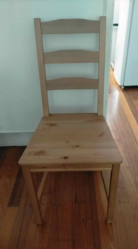 Photo of free Timber table & four chairs (Black Rock) #1