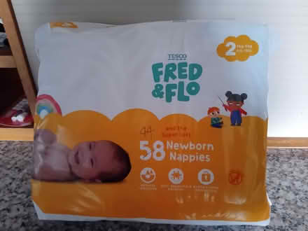 Photo of free Nappies for newborn baby (3-6 kg) (Wivenhoe CO7) #1