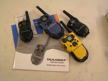 Photo of free Motorola 2 way radios (4) (West Moors BH22) #1