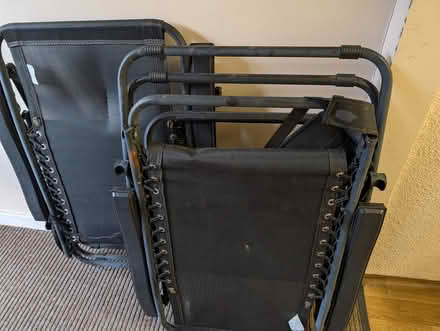 Photo of free 2 fold-up sun loungers (Hoddesdon EN11) #1