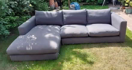 Photo of free grey sofa (Stanway Colchester) #1