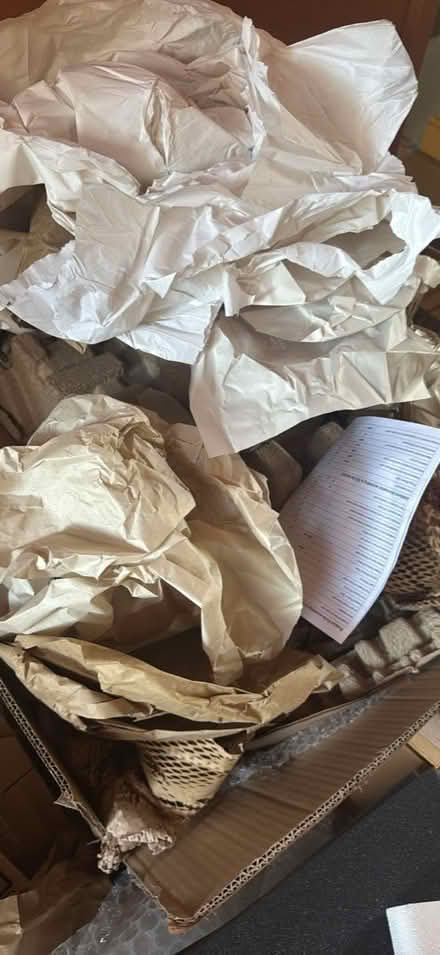 Photo of free Moving material - packing boxes, bubble wrap and paper (Dalston E8) #3