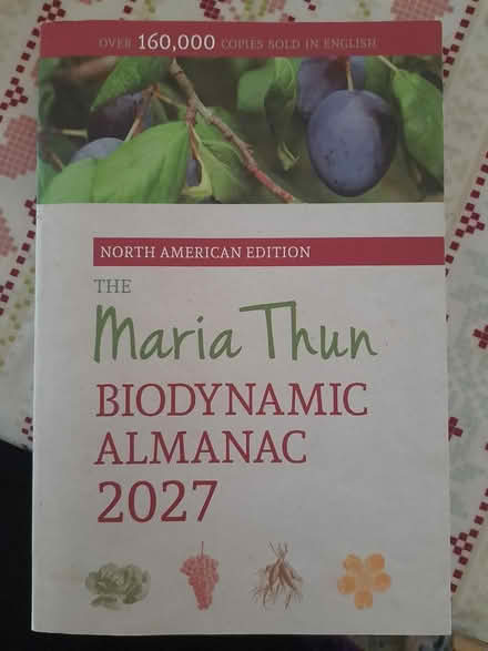 Photo of free Biodynamic gardening book Canada/US (Dun Laoghaire A96) #1
