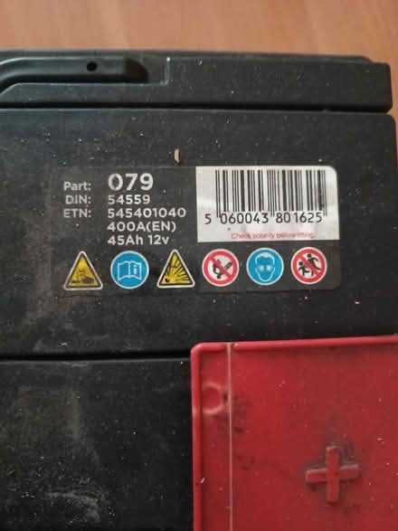 Photo of free car battery - needs charging (Chigwell IG6) #3