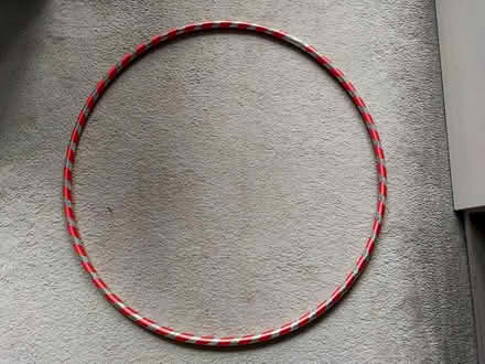 Photo of free Red and silver hula hoop (Bennetts End HP3) #1