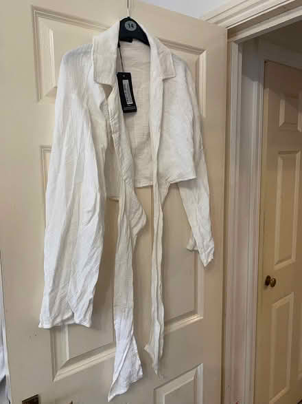 Photo of free Ladies Brand new white top- size 8 (Alperton HA0) #1