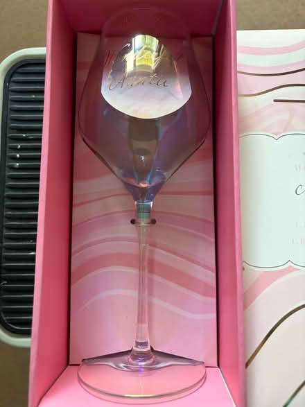 Photo of free Auntie wine glass (Westbury BA13) #2