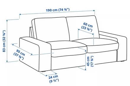 Photo of free Blue sofa (Colney Hatch N10) #1