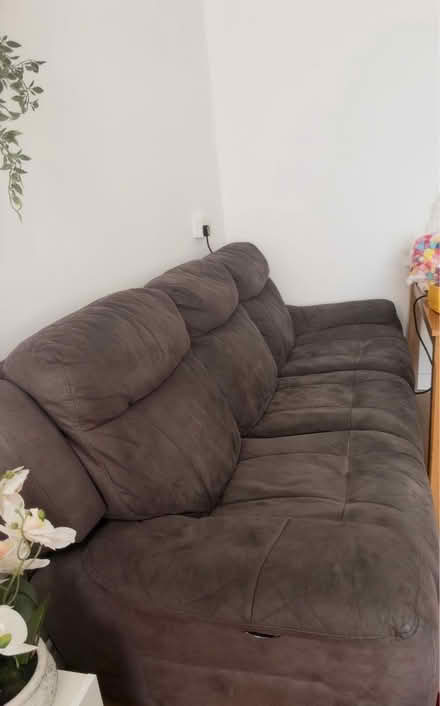 Photo of free Grey 3 seater sofa (Teddington TW11) #3
