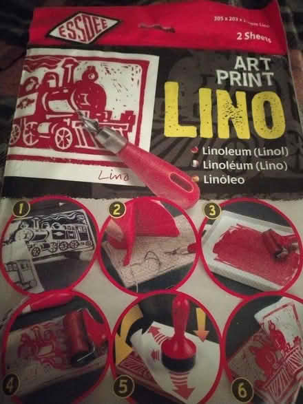 Photo of free Art Print Lino (Shinfield RG2) #1