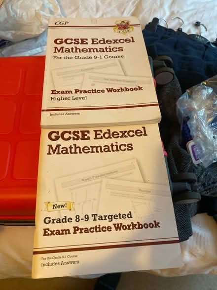 Photo of free GCSE Maths exam practice workbooks (Surrenden BN1) #1