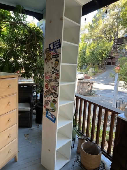 Photo of free 5-drawer Dresser and tall shelves (Fairfax) #4