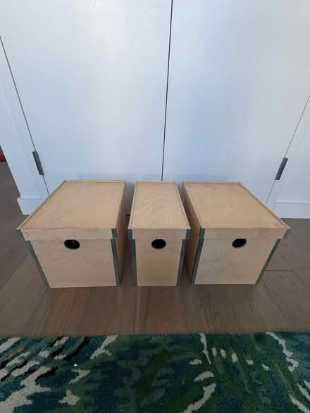 Photo of free Wooden storages boxes (South Williamsburg) #1