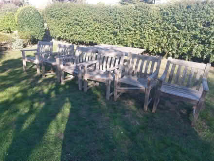 Photo of free Old Garden Furniture Set (West Street Selsey) #1