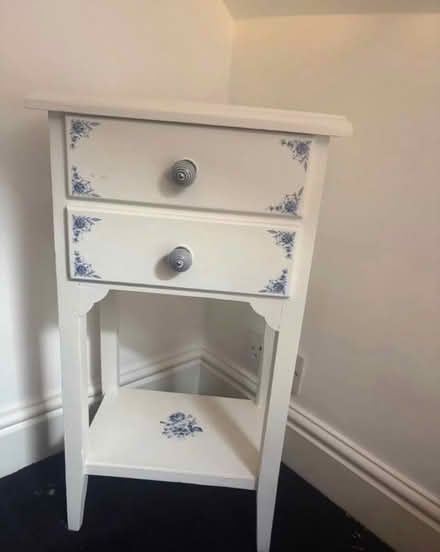 Photo of free Bedside table x 1 (Bannister Green CM6) #1