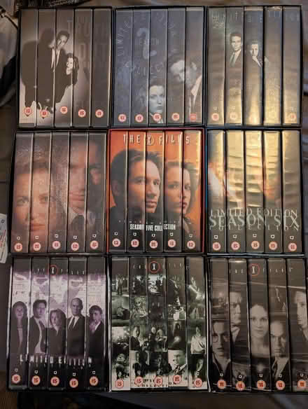Photo of free VHS videos x files season one to nine (Boldmere B73) #1