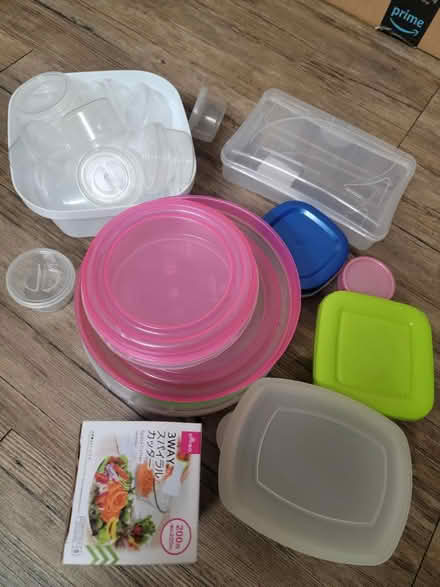Photo of free Assorted plastic Containers (Sunnyvale near Lawrencestation) #1