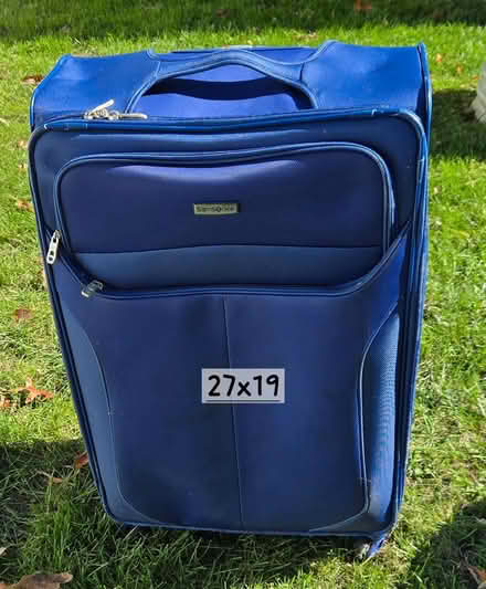 Photo of free Samsonite luggage (off Fisher Blvd) #2