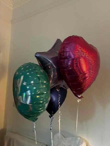 Photo of free Helium Birthday balloons x4 (Newington, EH16) #2