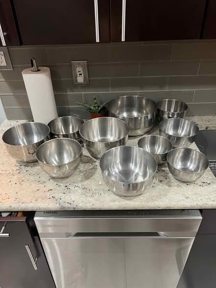 Photo of free Stainless Steel Mixing Bowls (East Flatbush Brooklyn) #1