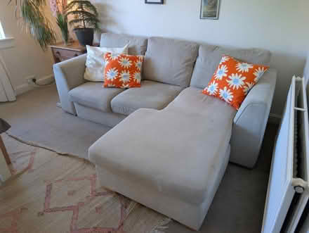 Photo of free L-shaped sofa (Duddingston, EH8) #2