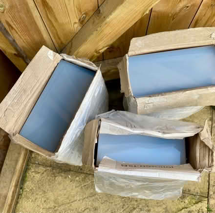 Photo of free Ceramic Tiles - Grey & White (Headcorn TN27) #1