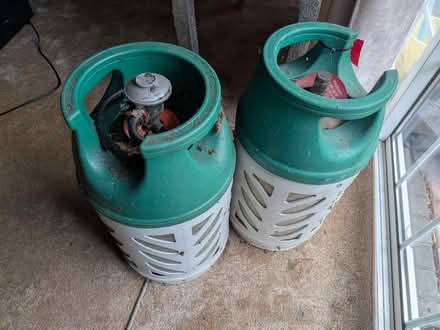Photo of free 2 BBQ gas cans (Maidstone ME15) #1