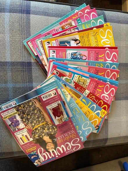 Photo of free Large amount of sewing magazines (Bramhall SK7) #1