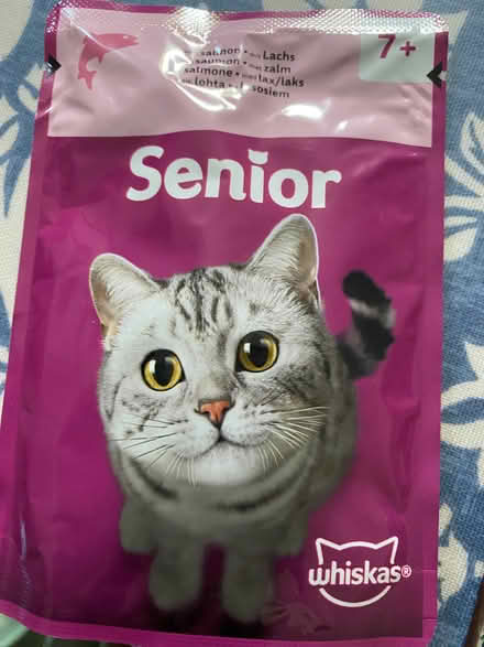Photo of free Whiskas senior cat food salmon x6 pouches (lot2) (Odd Down BA2) #1