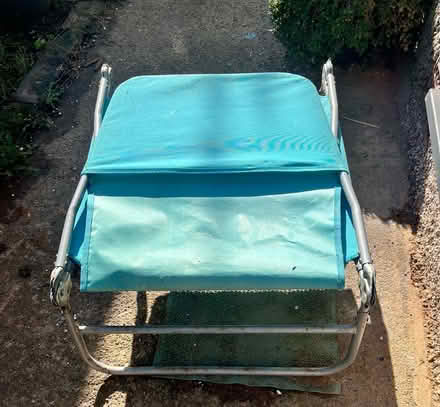 Photo of free Fold up garden lounger (Fairfield LA1) #3
