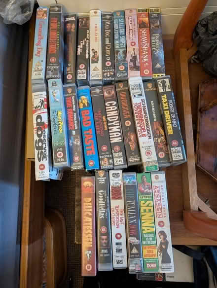 Photo of free VHS video tapes various films (Boldmere B73) #1