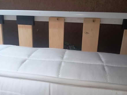 Photo of free King size sleigh bed and mattress. (Longstanton CB24) #4