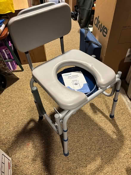 Photo of free Commode, urinary pads (Oak Hill Area) #2