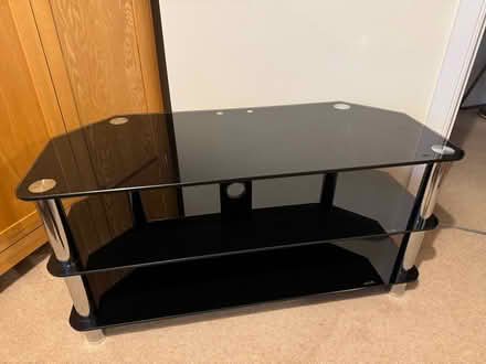 Photo of free Glass TV Table (Chippenham) #1