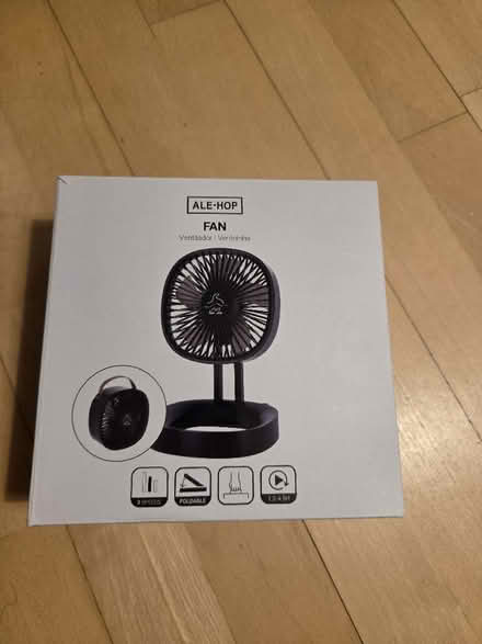 Photo of free Mini chargeable desk fan (Notting Hill Gate W2) #1