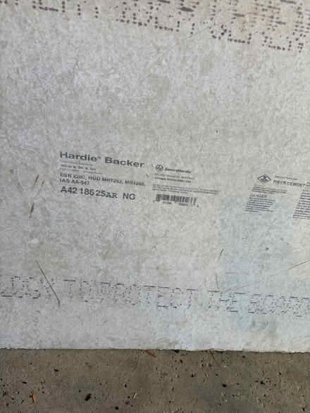 Photo of free 3' x 5' Hardy Board (Bolingbrook) #1